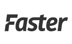 faster logo